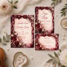 Moody Coquette Floral Wedding