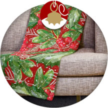 Christmas Throw Blankets >