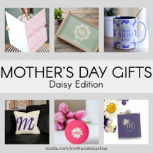 Mother's Day Cards and Gifts Daisy Edition