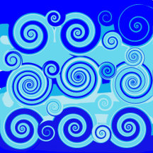 Blue Swirl