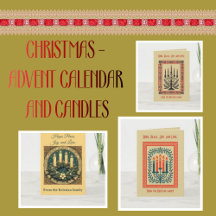 ADVENT CALENDAR AND CANDLES