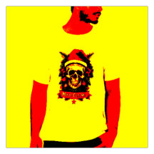 Gothic Cheer: Death Skull Merry Christmas T-Shirt