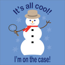 Fun and Fancy It's All Cool Snowman Detective