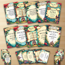 Enchanted Forest Woodland Castle Fairytale Wedding