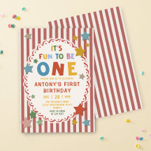 Fun To Be One Colorful Birthday Party 