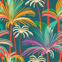 Birthday Beach tropical palm Tree beach sunset