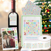 Bright and Cheery Merry Christmas Design