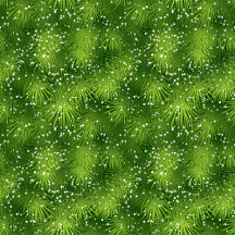 Elegant Green Winter Holiday Design