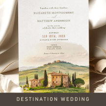 Destination Weddings