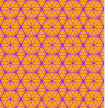 Traditional Japanese Kumiko Asanoha Geometric Patt