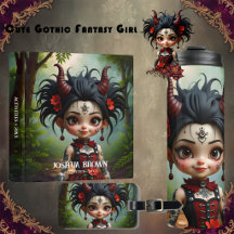 Little Dark Forest Demon –Cute Gothic Fantasy Girl