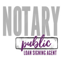 Notary Public Loan Signing Agent Grunge