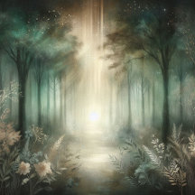 Sage Green Enchanted Forest Radiance Wedding Suite