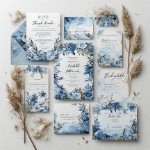 Floral Wedding Invitation