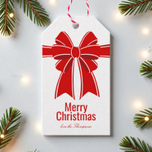 Christmas Gift Wrapping Ribbons & Gift Tags
