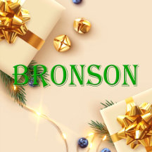 Bronson Name T-Shirt