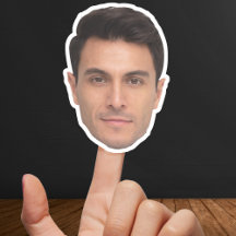 Custom Face & Pet Photo Vinyl Stickers Decals