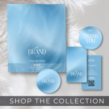 Arctic Elegance Blue Business Branding Suite