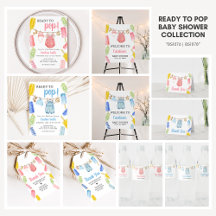 Ready to Pop Baby Shower Collection