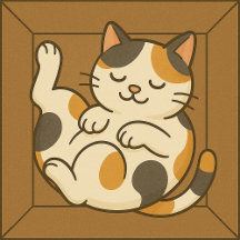 Cat in a Box Pillow Collection