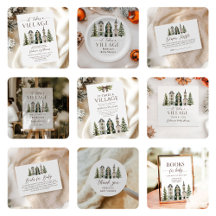 It Takes a Village Christmas Baby Shower 1