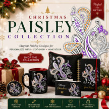 Luxury Paisley Christmas Collection