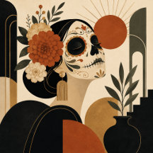 Vintage Dia De Los Muertos