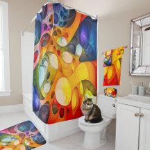 Fractal Universe Bathroom Accessories