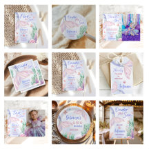 Purple Mermaid Birthday Party