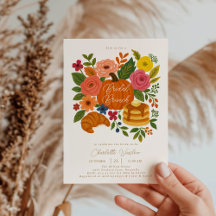 Pumpkin Floral Bridal Brunch