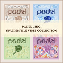 PADEL CHIC:  SPANISH TILE VIBES COLLECTION