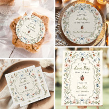  Wildflower Little Love Bug Baby Shower