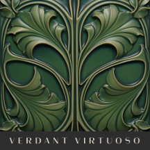Verdant Virtuoso: Art Nouveau Collection