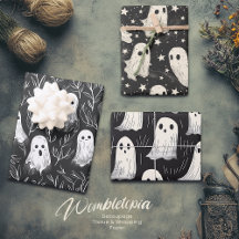 Whimsical Ghostly Night Halloween Collection