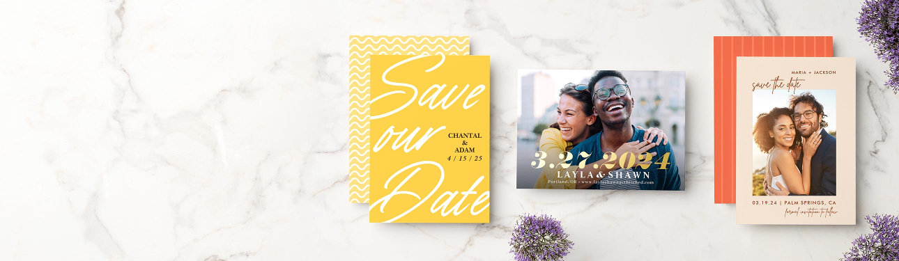 Save up to 50% on Save the Date Invitations