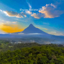 Virunga National Park, DR Congo - Volcano