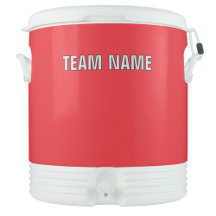 Personalize TEAM NAME Sports Coolers