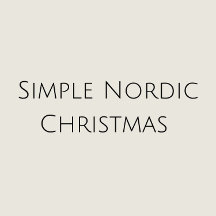 Simple Nordic Christmas