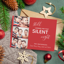 Funny Family Photo Holiday Cards