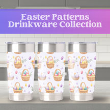 Easter Patterns Drinkware Collection