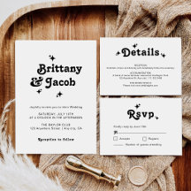 SIMPLE RETRO CHIC WEDDING