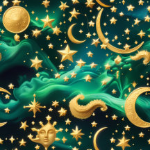 Poster – Luxury Celestial Moon Wall Art