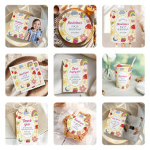 Retro Hand Drawn Quirky Birthday Party