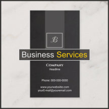 Business Services Business Cards