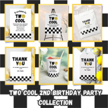 Two Cool 2nd Birthday Party Collection 
