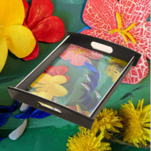 Flowers Clay Folk Art