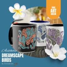 Bird Dreamscape Mugs