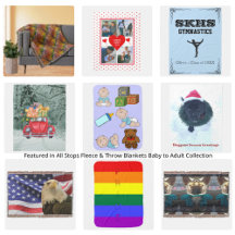 All Shops Fleece & Throw Blankets Baby to Adult