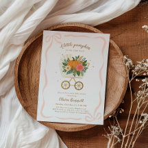 A Little Pumpkin Girl Baby Shower Collection
