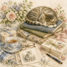 Cats in the Garden Room